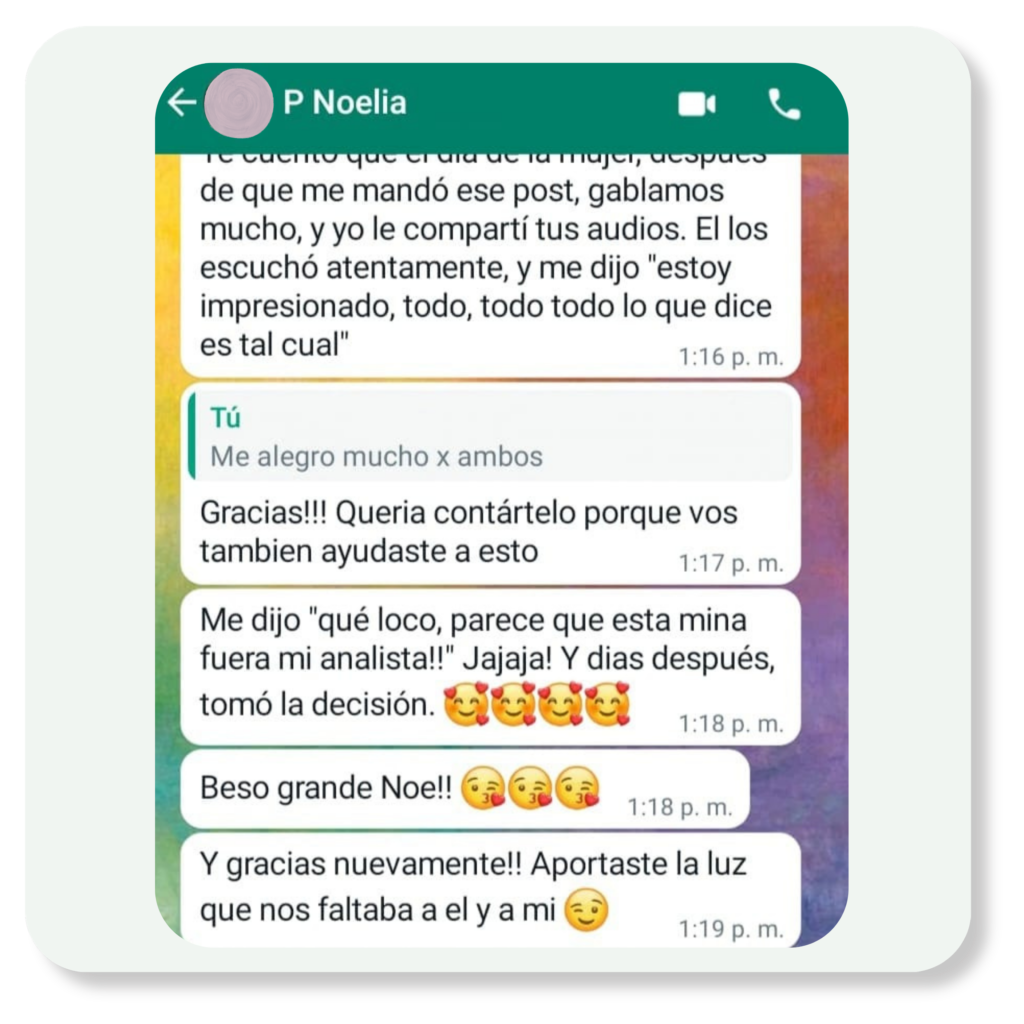 testimonios